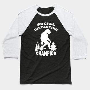 Social Distancing Champion Baseball T-Shirt